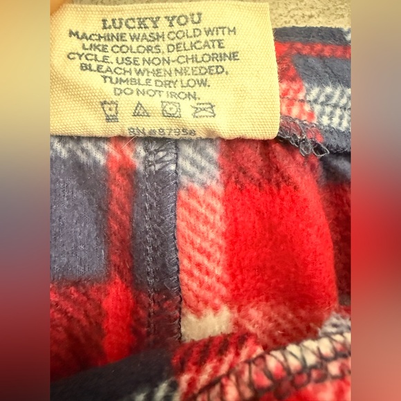 Lucky brand Mens Pajama Pants with Pockets Size M - Picture 5 of 10